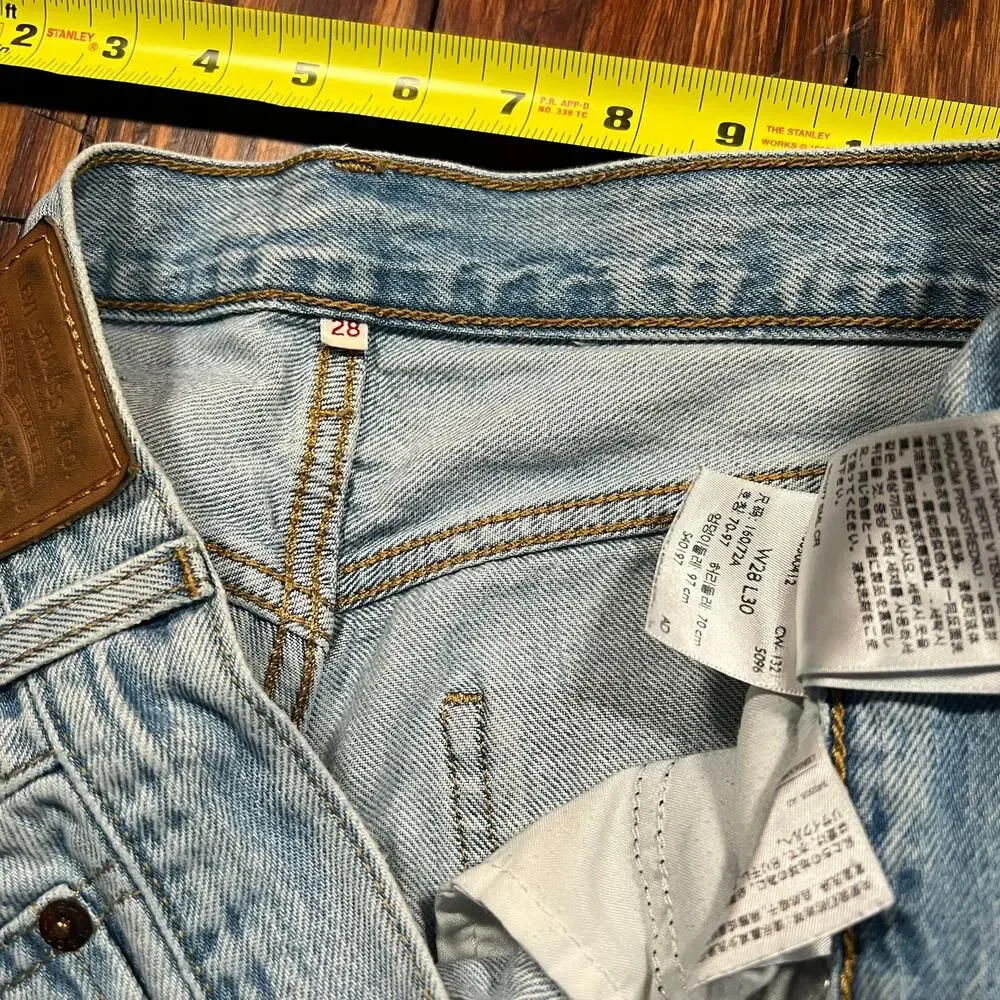 Levi’s 30x30 Y2K Jeans Blue Straight Denim